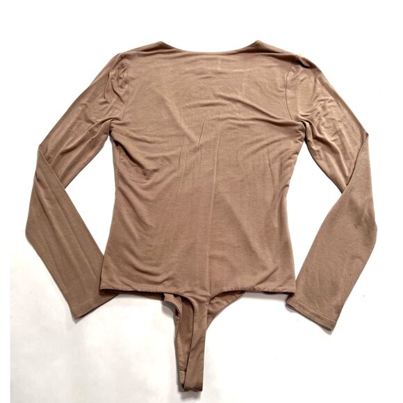 Privacy Please Akron Bodysuit in Hazelnut - Picture 3 of 5
